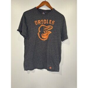 Baltimore Orioles MLB Men's Short Sleeve Majestic Branded Tshirt Size Medium
